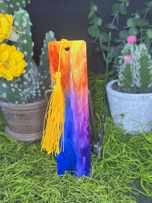 Rainbow Paint Bookmark