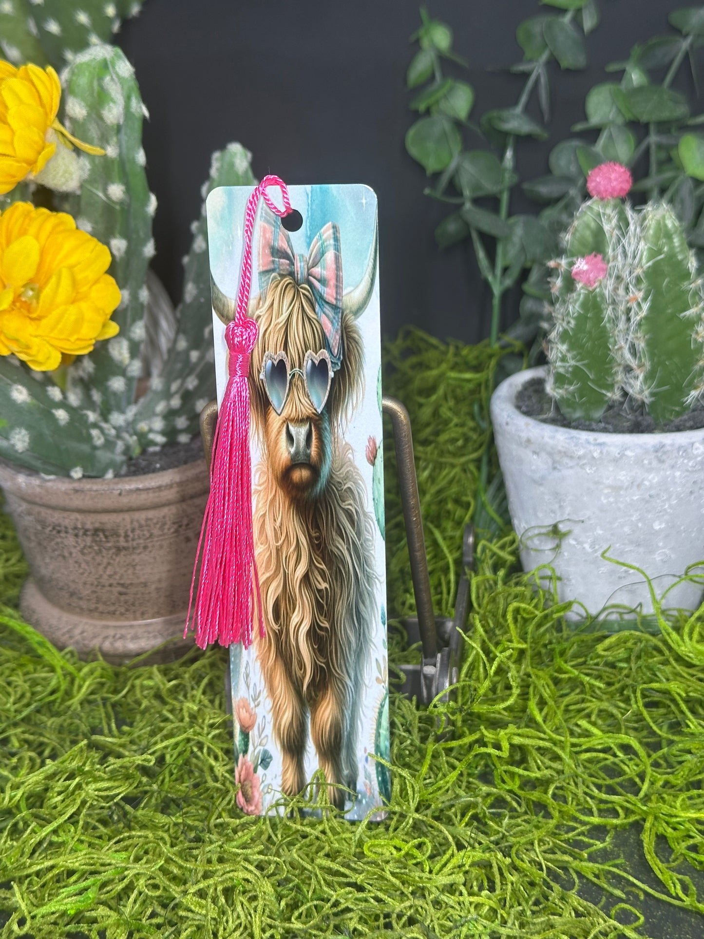 Highland Cow Bookmark