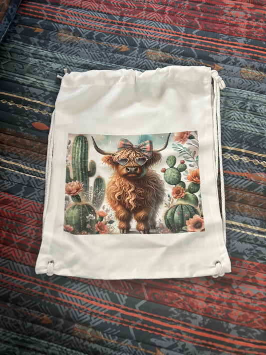 Highland Cow Backpack