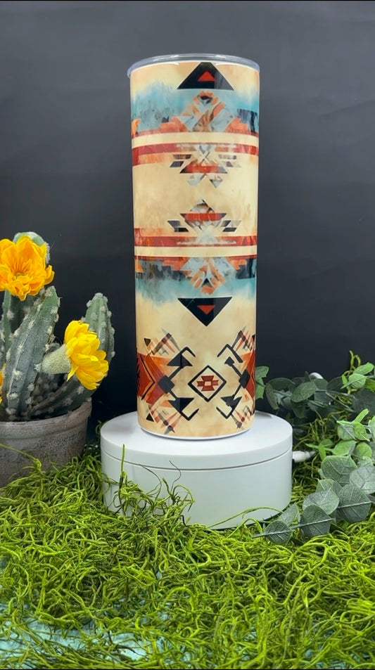 Aztec 4 Skinny Tumbler